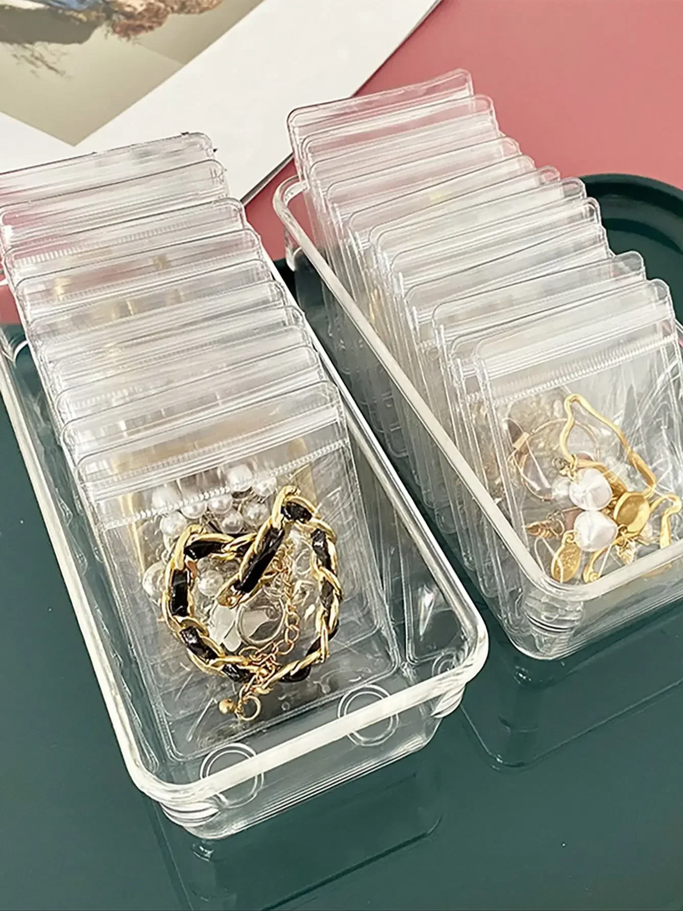 Jewelry Storage Box 21pcs Acrylic Storage Box