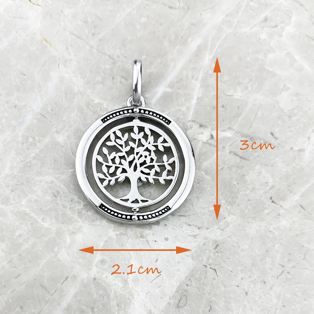 Silver Pendant Tree Of Life Pendant 925 Sterling Silver Romantic Gift For Woman Fine Jewelry Love Accessories