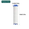 Hand Shower Filters, Set of 10 Replacement Filters for Hard Water, Remove Chlorine and Harmful Substances More Effectively 4