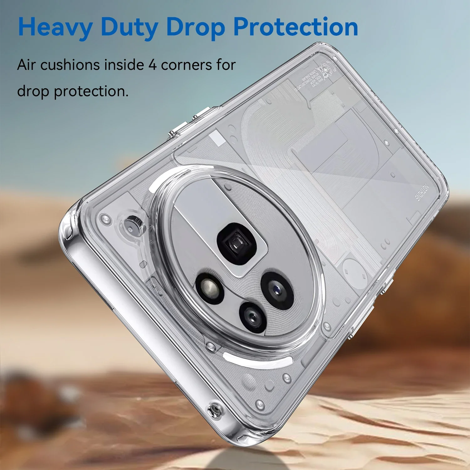 Transparent Colorful TPU Protective Phone Case - Clear Coque Shell s