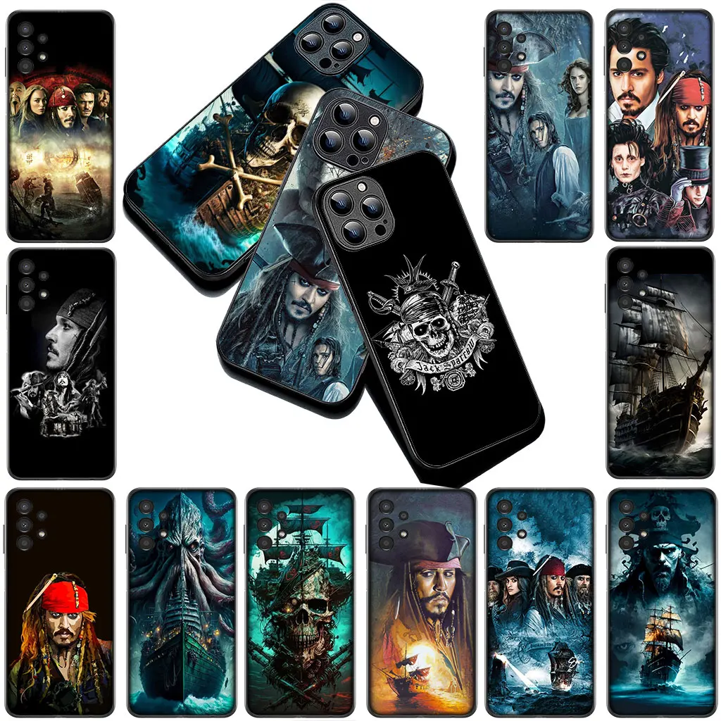 Captain Jack Sparrow's Pirates of the Caribbean Themed Phone Case