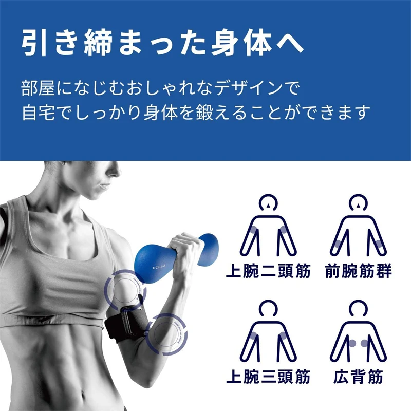 2Kg Special Dumbbells for Aerobic Fitness and Weight Loss Rubber Bone Dumbbells Men Women Training Sport Bodybuilding