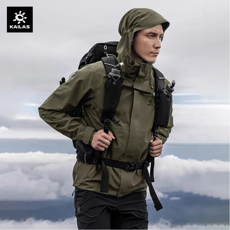 KAILASWinterJacketsforMenOutdoorWaterproofHoodedCoatMountaineeringJacketWomen