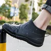 2024 Fashion Men's Rain Shoes Lovers Outdoor Waterproof Rubber Shoes Ankle Rain Boots For Women Summer Winter Work Boots