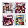 JHD Glitter Pink & Craft Tool Storage Box,3-Layer Stackable Carry Tackle Box Sewing Box Organizer for Art 2