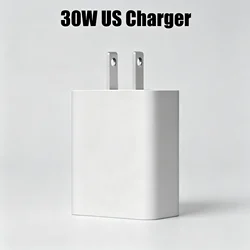 High - Speed 30W USB - C Charger with Fast Charging Cable - US Charger no Cable