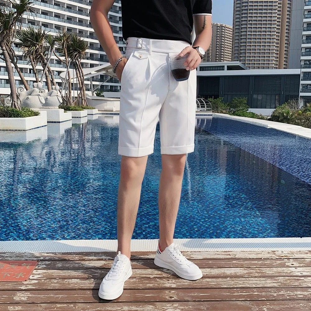 Summer Shorts Men 2022 Korean Fashion Bottoms Casual Pants, 52% image