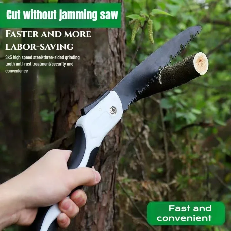 Multifunctional Folding Pruning Saw for Trees,Manual Garden Hand Saw Tool for Woodworking,Branch Trimming,Camping Outdoor