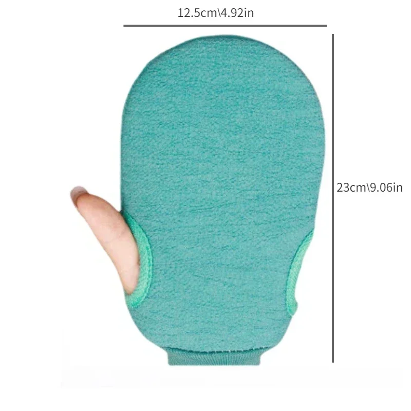 1PC Bath for Peeling Exfoliating Body Scrubber Glove Body Wash Mitt Rub Dead Skin Gloves for Shower Back Scrubber SPA Washcloth 6