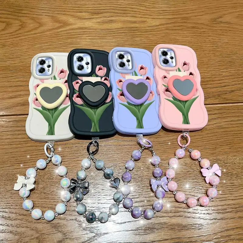 Stay Happy Phone Case Set with Lanyard and Stand