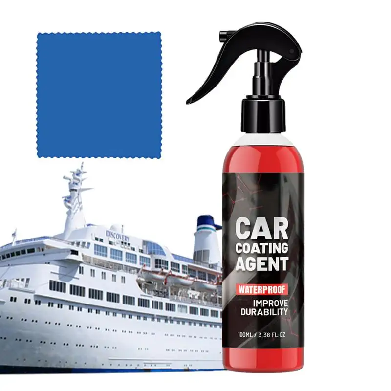 Rivestimento In Ceramica Per Auto Lucidante Rivestimento Per Auto Spray Rivestimento Per Auto Spray Ad Alta Protezione Rivestimento Rapido Spray 100Ml