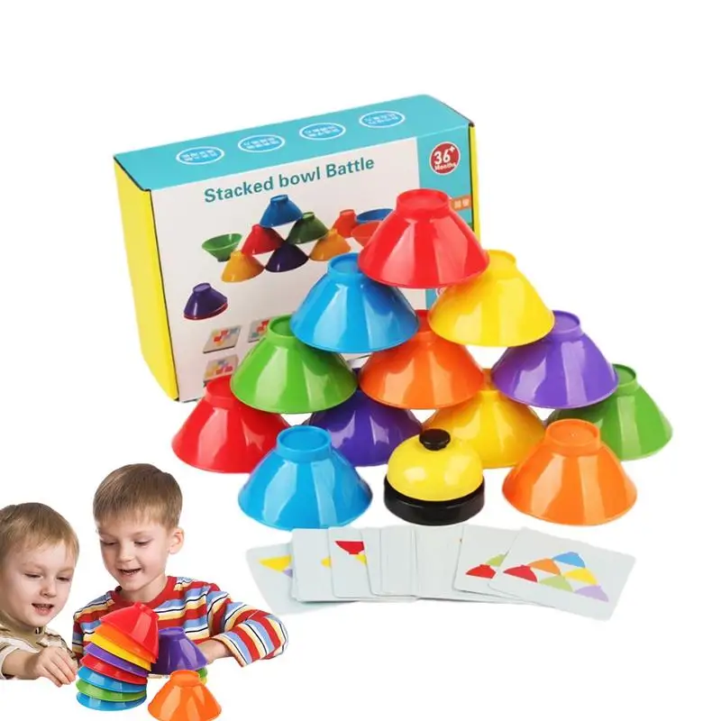 

Игрушка-пазл для дошкольного обучения, 6 тарелок