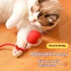 Rechargeable rolling ball toy for cats
