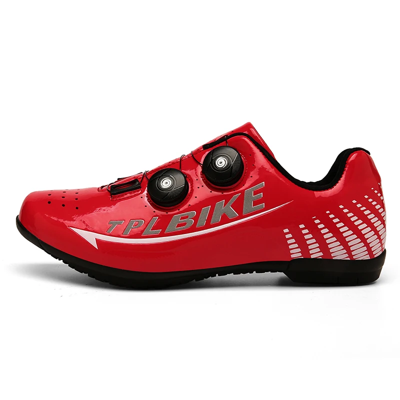 Bicycle Pyeong Flat Pedal Shoes Men Cleat Shoes MTB Cycling Sneaker Speed Outdoor Without Lock Clip Bike Sports Spinning Shoes