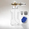 1L Transparent Foam Cannon Kit – 360° Rotating Adjustable Nozzle M22/1/4 Quick Connect Spare Orifice Nozzle for Pressure Washer 1