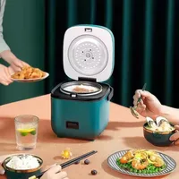ZaiXiao Mini cuiseur à riz électrique Intelligent automatique cuiseur de cuisine domestique 1-2 personnes petit chauffe-plats vapeur 1.2L riz 4