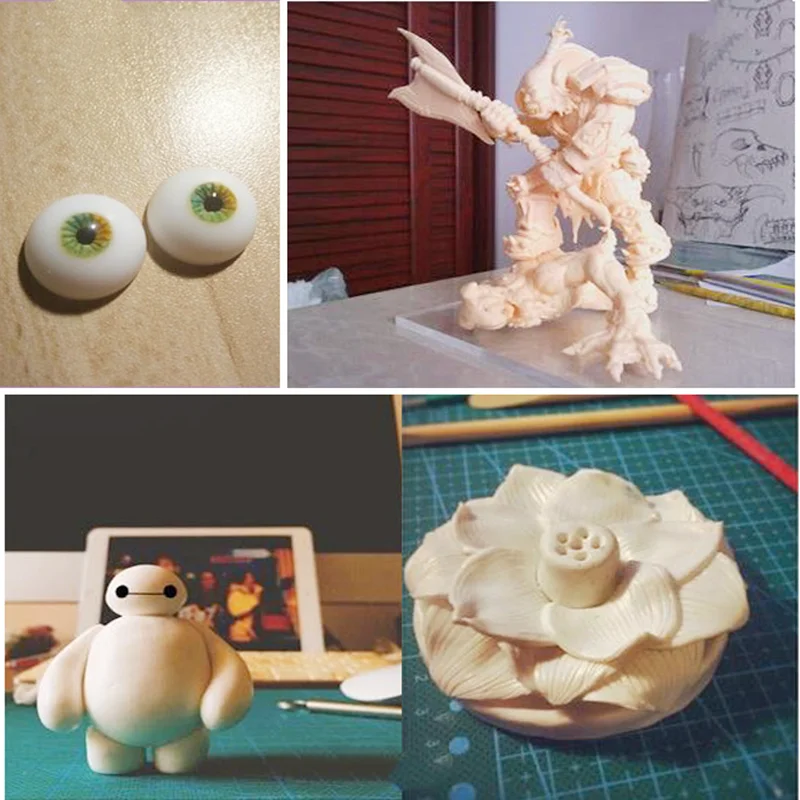 Polymer Clay Polymer Clay Kit Ceramic Clay 500g Professional Polymer Clay Oven Baking DIY Handmade Prototype Material Sculpture Soil Ceramic Doll