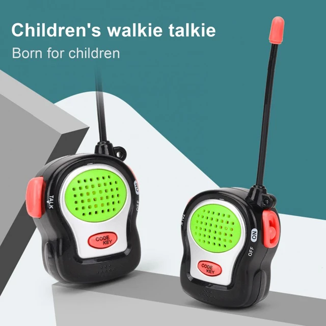 Talkies-walkies pour enfants Jouets interactifs parent-enfant en plein air  portables 2 paquets 