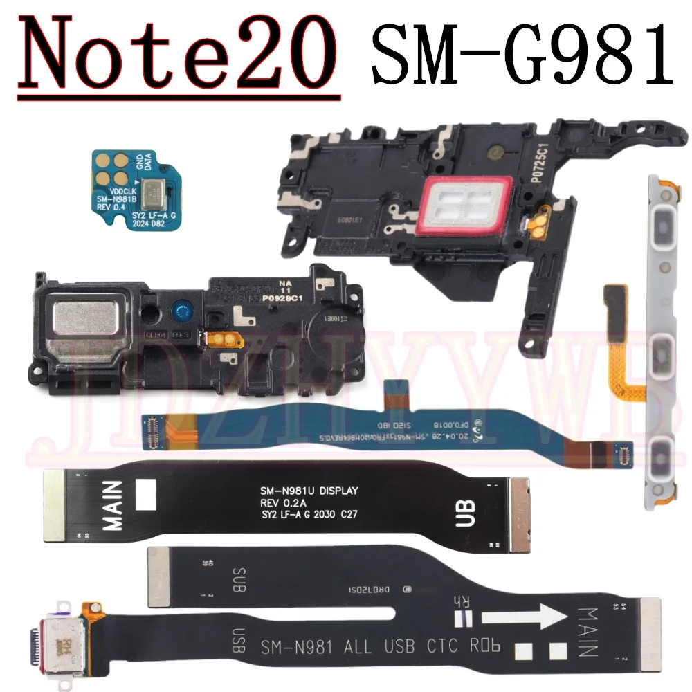 Earpiece Loudspeaker with Microphone and Antenna Signal