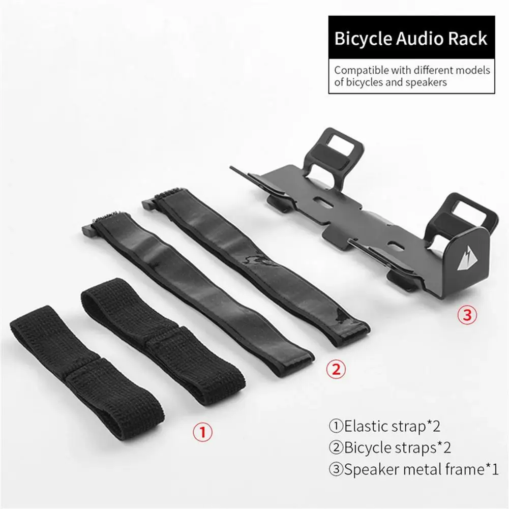 Bike Speaker Bracket Metal Bicycle Bluetooth-compatible Speaker Fixing Bracket Compatible For Charge 5 Pulse 4 Cycling Bottle Cage
