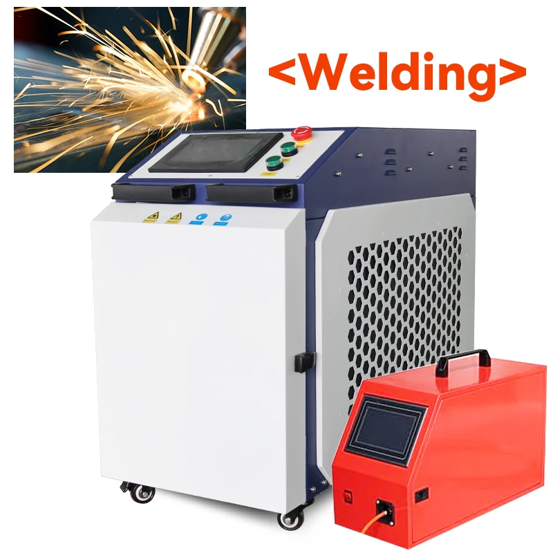 Laser Weld 3000w Laser Welding Laser 3 in 1 Aluminum Laser Welder Laser Welding Cutting and Cleaning Machine 3000W 4