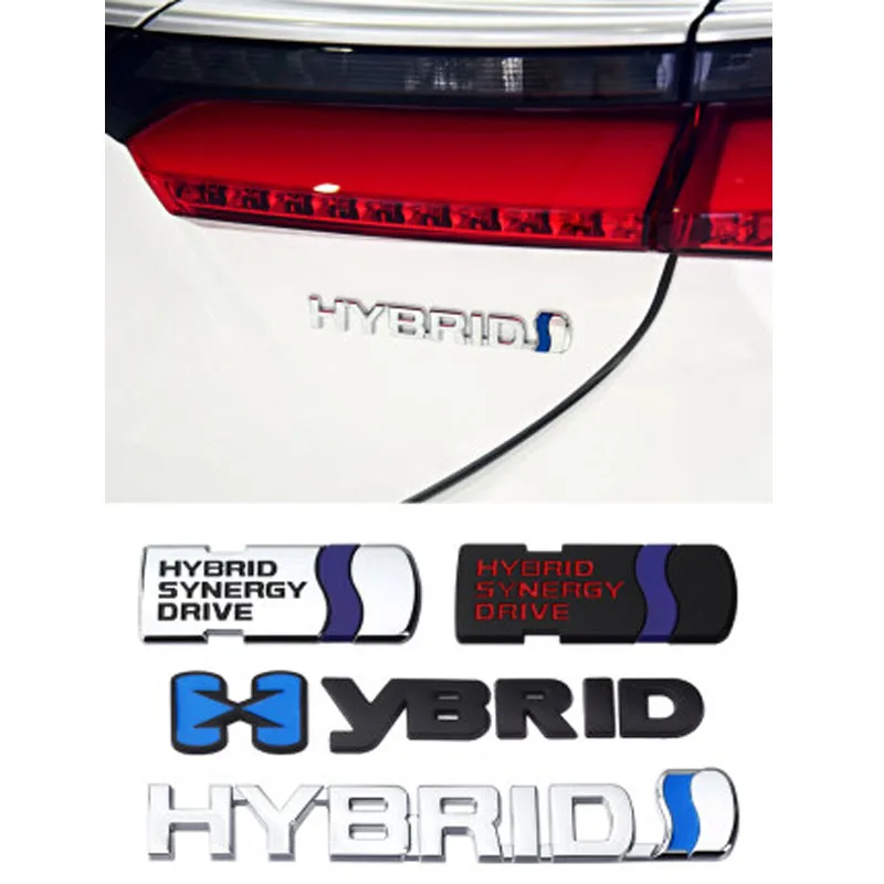 car accessories Metal HYBRID Car stickers for honda typer types civic 4d 10th gen 8th fit crv Odyssey City accord 7 sticker |