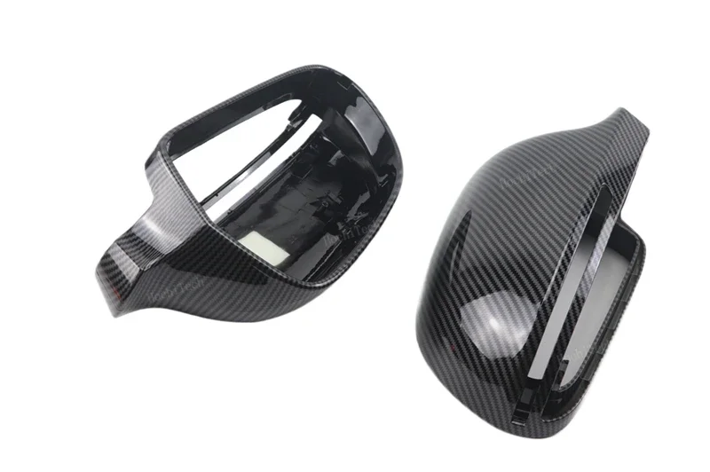 Für Audi A3 A4 A5 A6 A8 Q3 SQ3 S4 S5 S6 S8 RS3 RS4 RS5 B8 B8.5 8P Carbon Look Schwarz Spiegel Abdeckung Rückspiegel Kappe – Detail 12