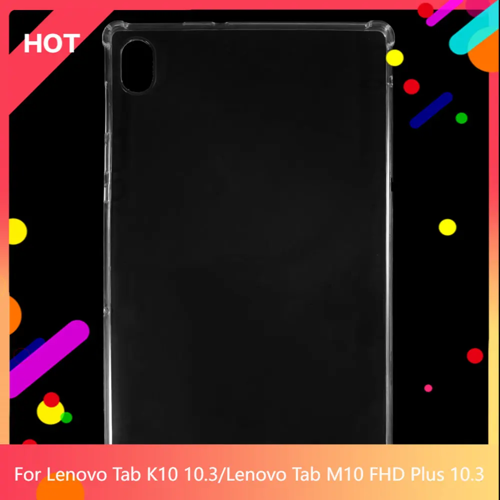 Tab K10 10.3 Custodia Opaca Morbida In Silicone Tpu Cover Posteriore Per Lenovo Tab M10 Fhd Plus 10.3 Custodia Per Telefono Slim Shockproo