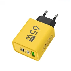 Universal Dual USB Quick Charge Wall Adapter with Multiple Plug Options - EU
