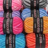 50g Milk Cotton Yarn Soft Warm Multi Color High Quality Baby Cotton Wool for Hand Knitted Sweater Hat Scarf Coat DIY Crafts 2