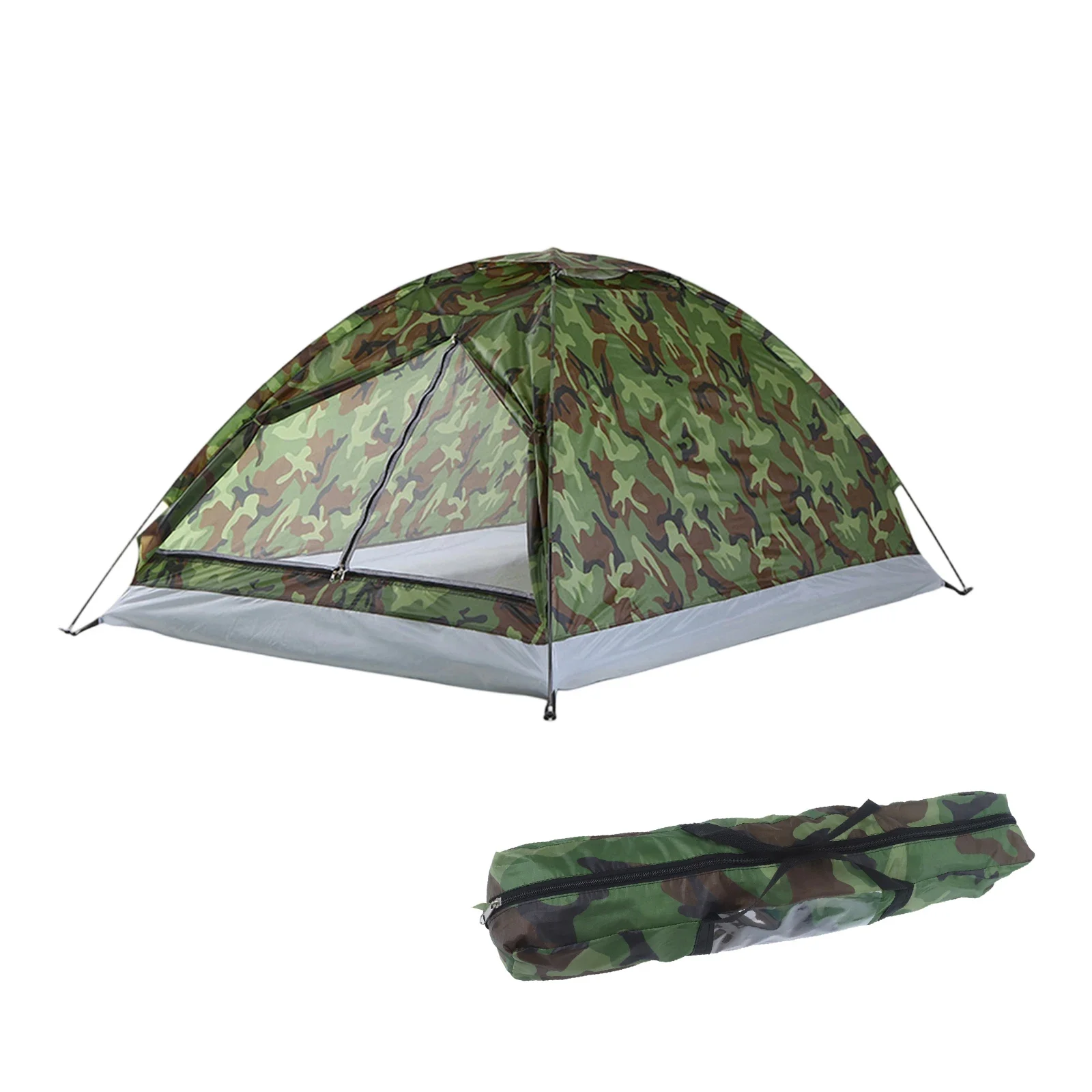 Hiking Kits 1 Pcs Camping Tent 1 Person/2 Person Convenient To Store Fiberglass Hiking Tent Ultralight