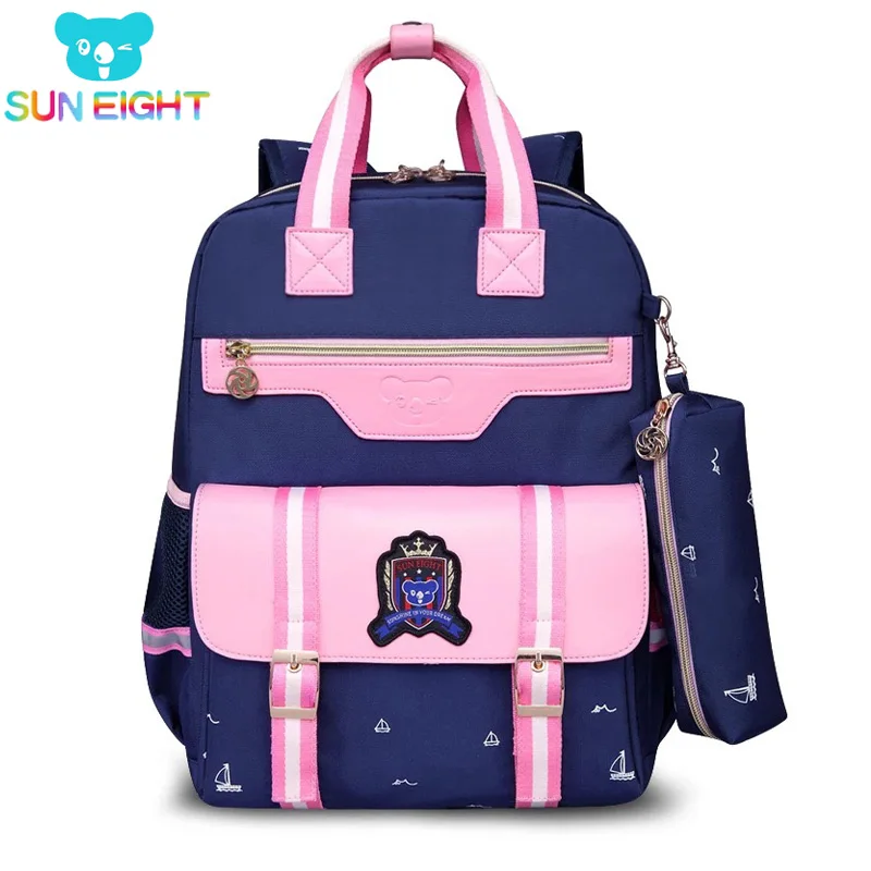 

Ортопедический школьный ранец для девочек Солнечная восьмерка, детский портфель из ткани «Оксфорд», школьные портфели для девочек, 6 цветов