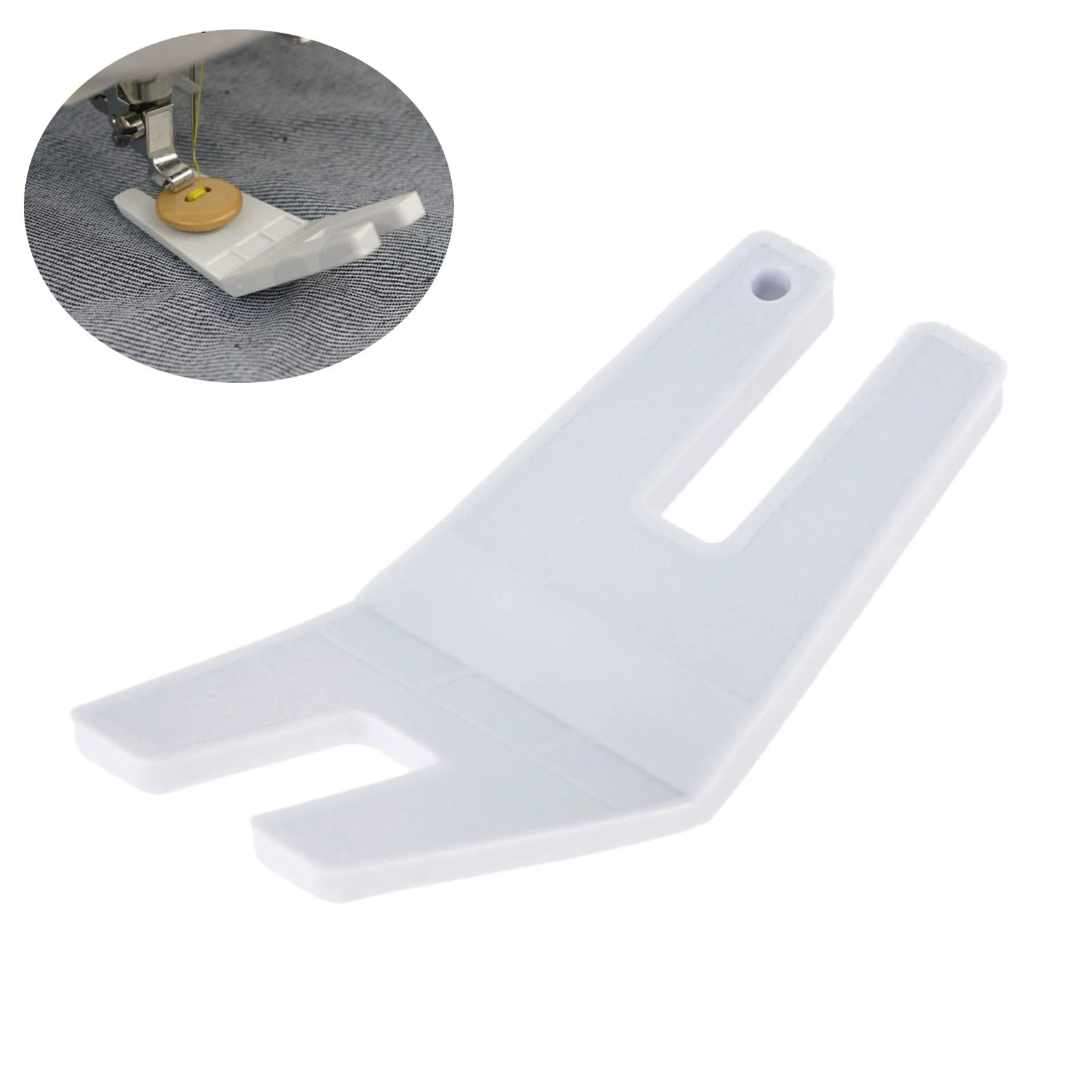 1Pc Strumento Per Cucire La Piastra Di Liquidazione Per Macchine Da Cucire Husqvarna Viking Pulsante Reed Presser Foot Hump Jumper