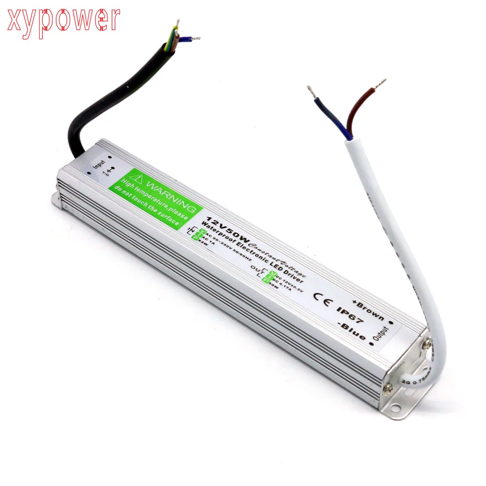 LED Driver 60W 24V,Waterproof IP67 24V Power Supply,LED Transformer  90V-260V AC to 24V DC, LED Power Supply for LED Strip Lights, Constant  Voltage LED Products (1) 