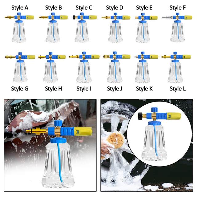 Car Wash Foam Pressure Sprayer Car Washing Tool for Outdoor Home Garden