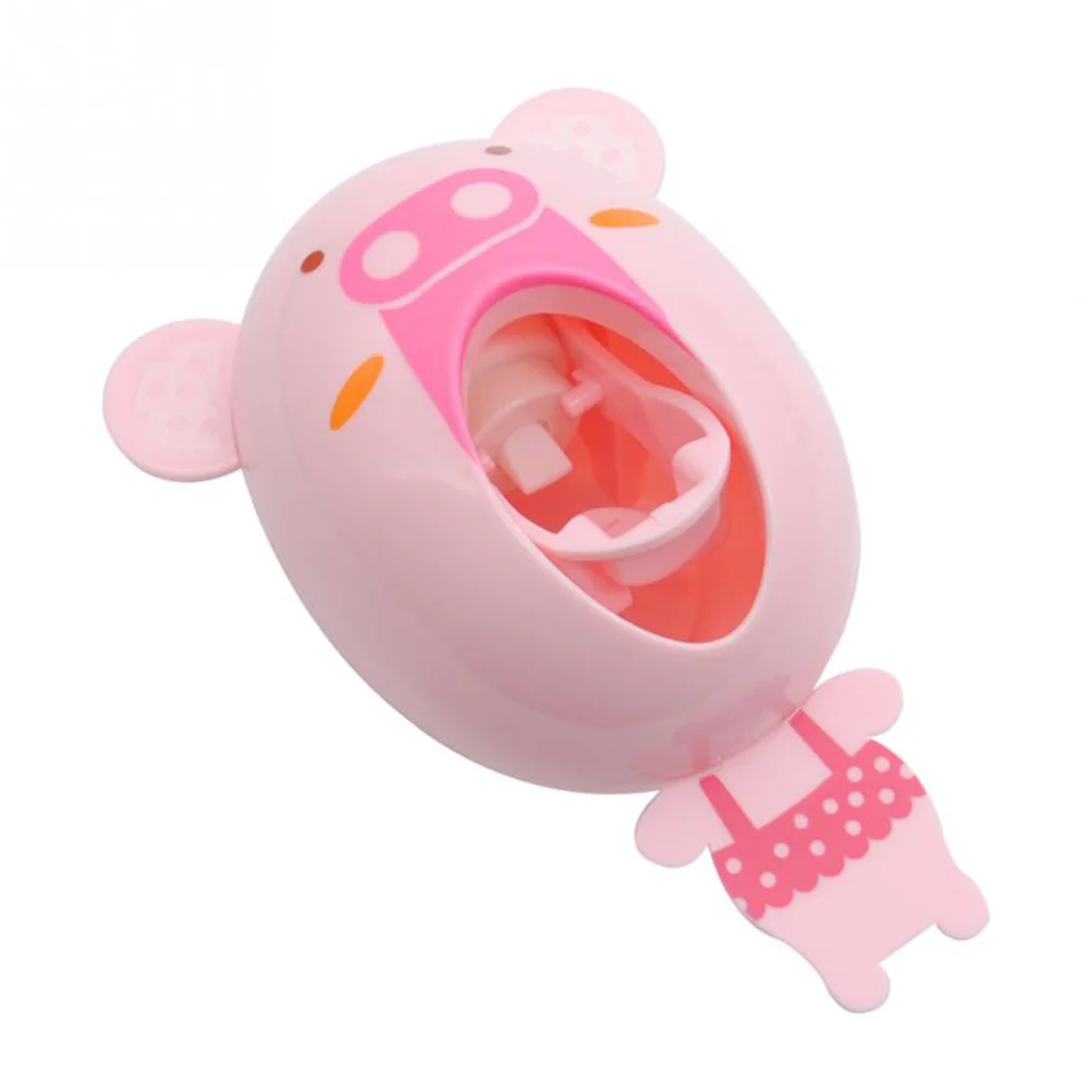 

Children's Toothbrush Holder Toothpaste Dispenser Household Wall-mounted Holders for Kids