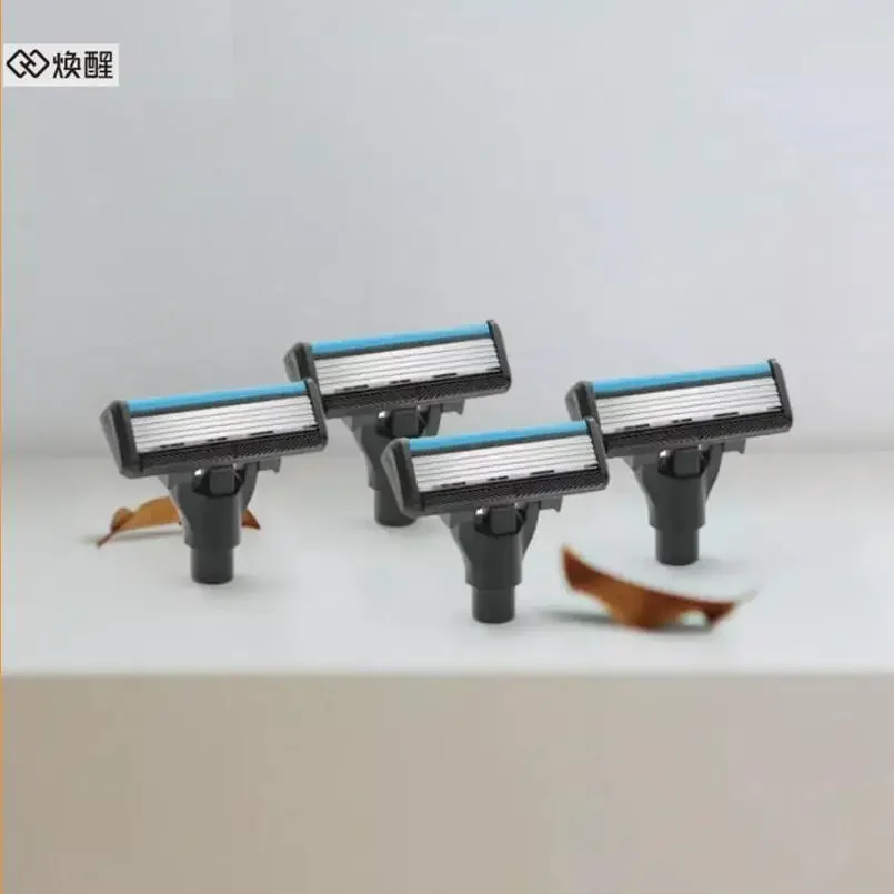 Shaver Replacement Blade Men Razor Shaver Head Manual German Importing Shaving Head with Magnetic Replace the Clip