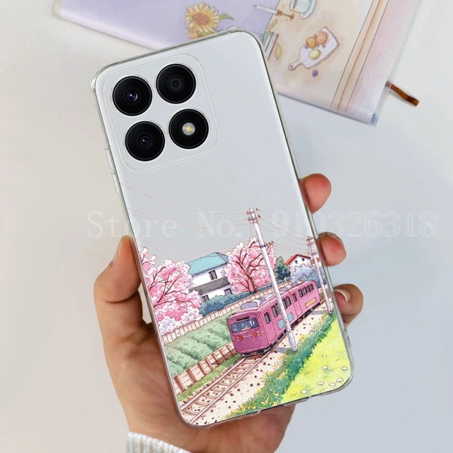 Fashionable Clear Silicone Soft Slim Phone Case - Stylish Back Cover with Bumper Protection