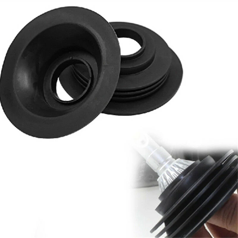 Headlight Dust Cover 1PC Soft Rubber Dust Cover For Car Auto Headlight Universal LED Light Seal Cap Car LED Headlight Bulb Waterproof Dust Cover