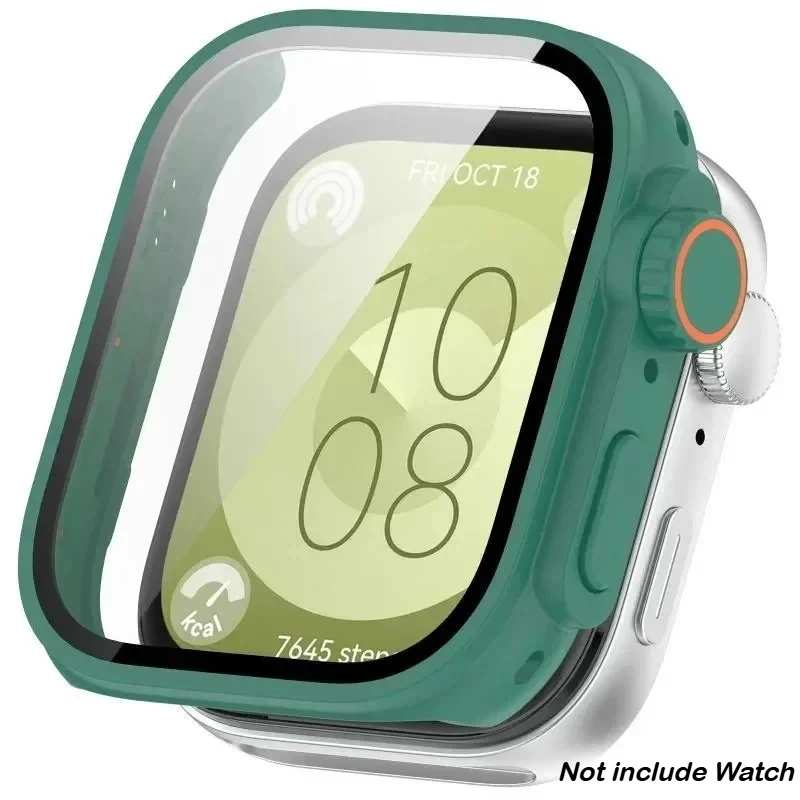 Ultra Case with Tempered Glass Screen Protector for Huawei Watch Fit Series