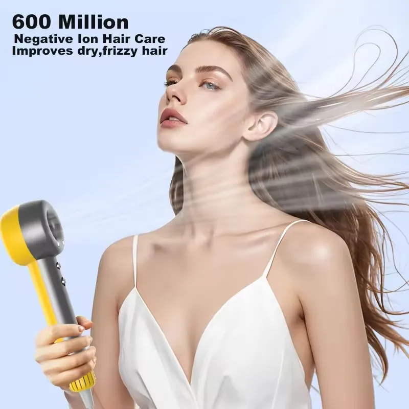 High Speed Hair Dryer Negative Ion Hair Care Quick Dry Home Professinal Leafless Hair Dryers for Travel Salon Hair Machine 2
