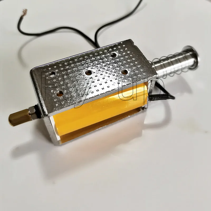 Electromagnet push-pull long stroke 30mm impact type miniature AC/DC DC12V24V48V110V220V