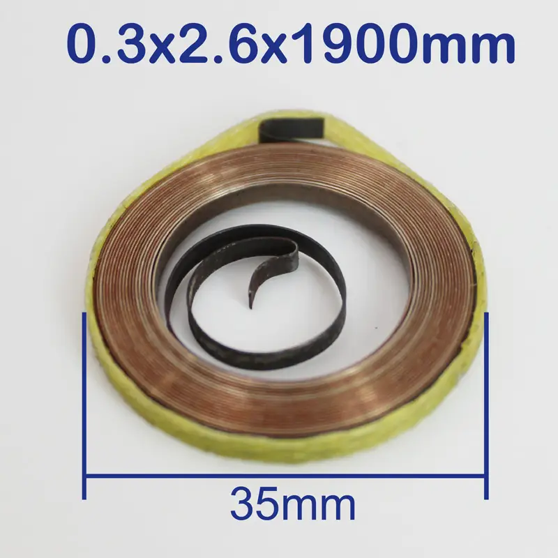 Flat Spiral Coil Constant Force Springs Various Sizes image 14
