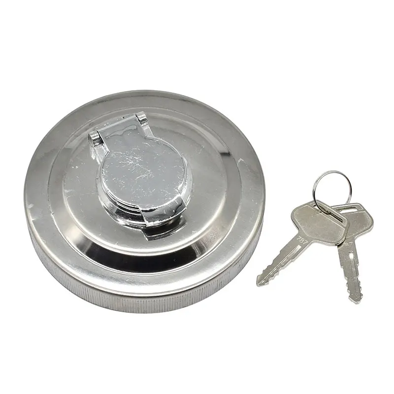 Fuel Tank Cap with 2 Keys 2A7-04-11260 2A70411260 Compatible with Komatsu Excavator WA200-8 WA270-8 WA320-8 WA480-8​