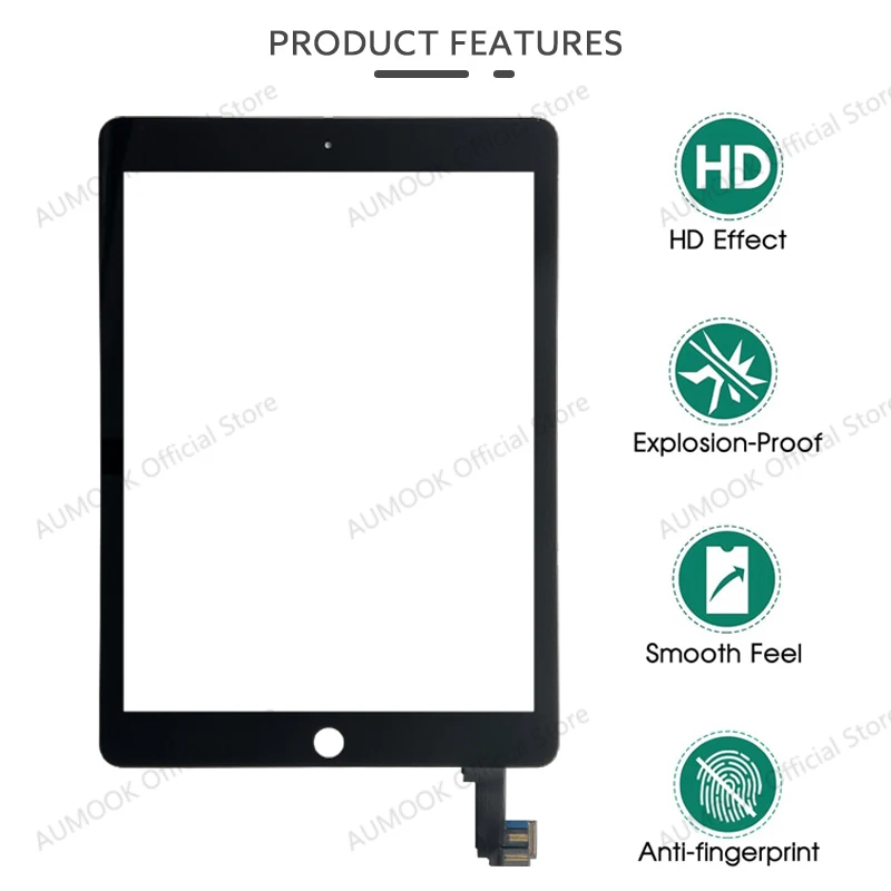 لباد الهواء 2 LCD تعمل باللمس لباد 6 A1566 A1567 ش...