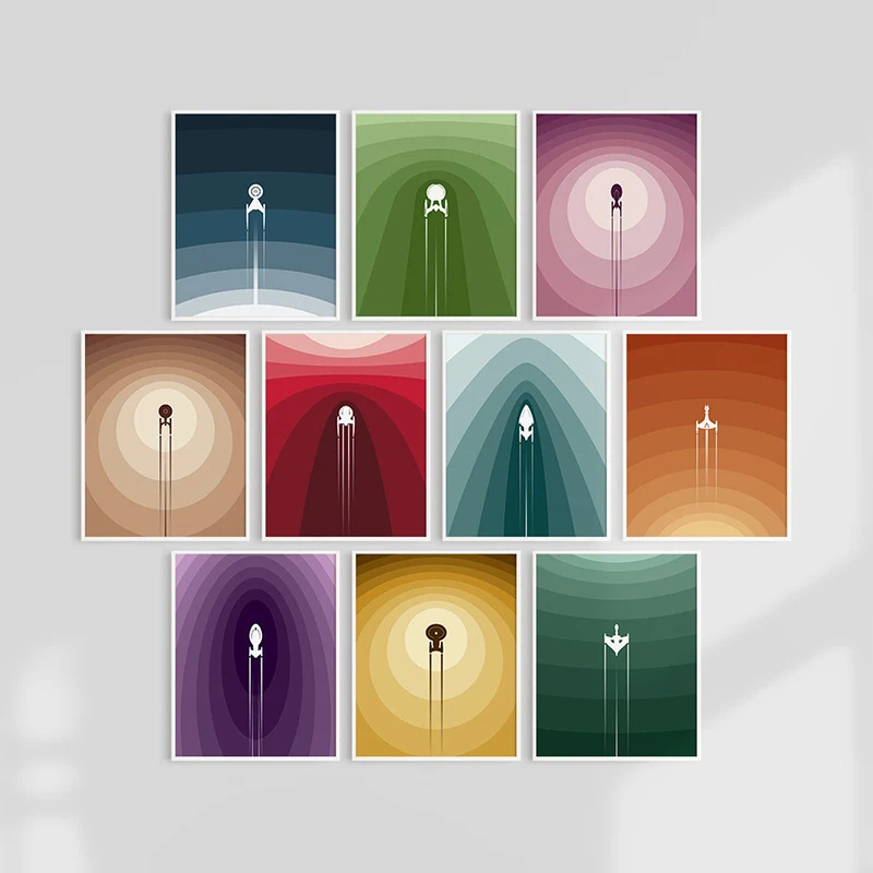 arte-de-pared-espacial-impreso-p-ster-de-star-trek-regalo-de-fan-tico