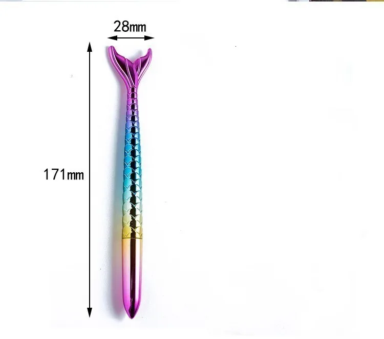 Lytwtw's Stationery Niedlicher Kawaii Lovely Mermaid Büro Schulbedarf Farbiger kreativer Gelstift – Detail 3