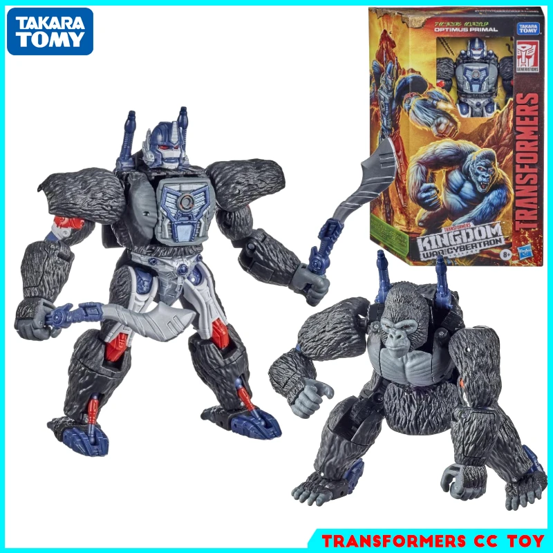 

В наличии Takara Tomy Трансформеры серии Kingdom WFC-K8 optimus primal экшн-фигурки роботы Детские Игрушки Хобби Коллекционные Предметы
