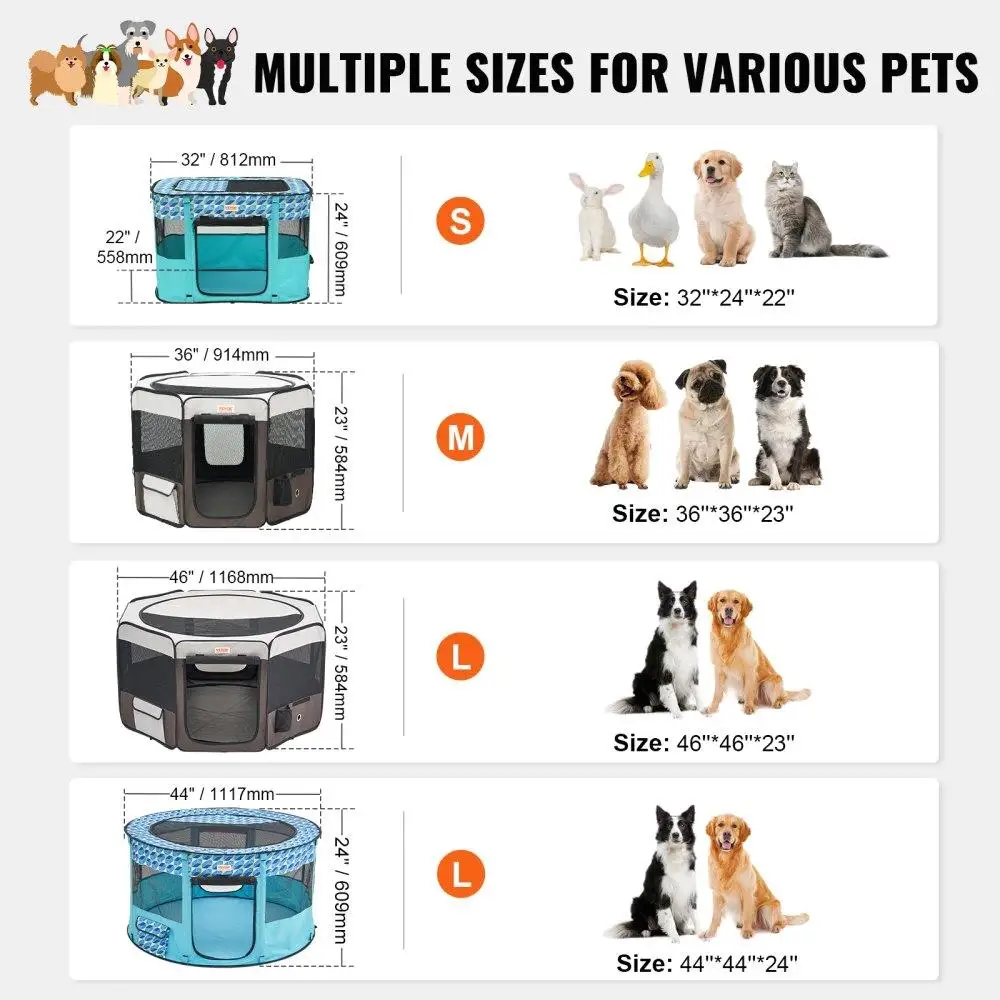 Pet Playpen in Use