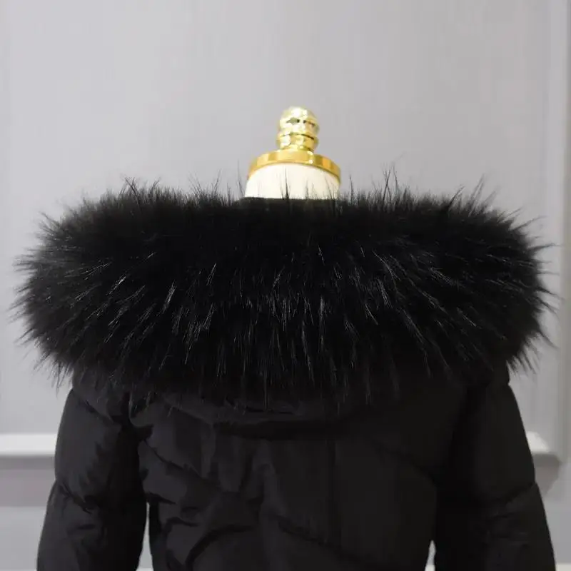 Luxurious Multicolor Faux Fur Scarf & Shawl